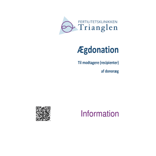 Ægdonation information for recipienter 