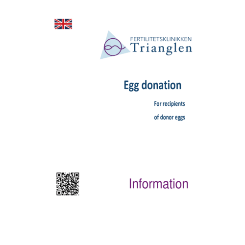 Egg donation information for recipients